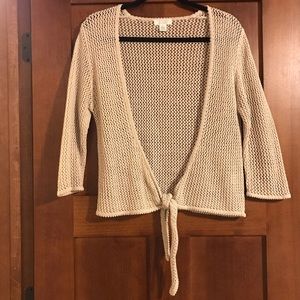 🌹4 for $25🌹Christopher & Banks Knit Tie Shrug S
